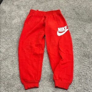 Nike Kids Bright Red Joggers